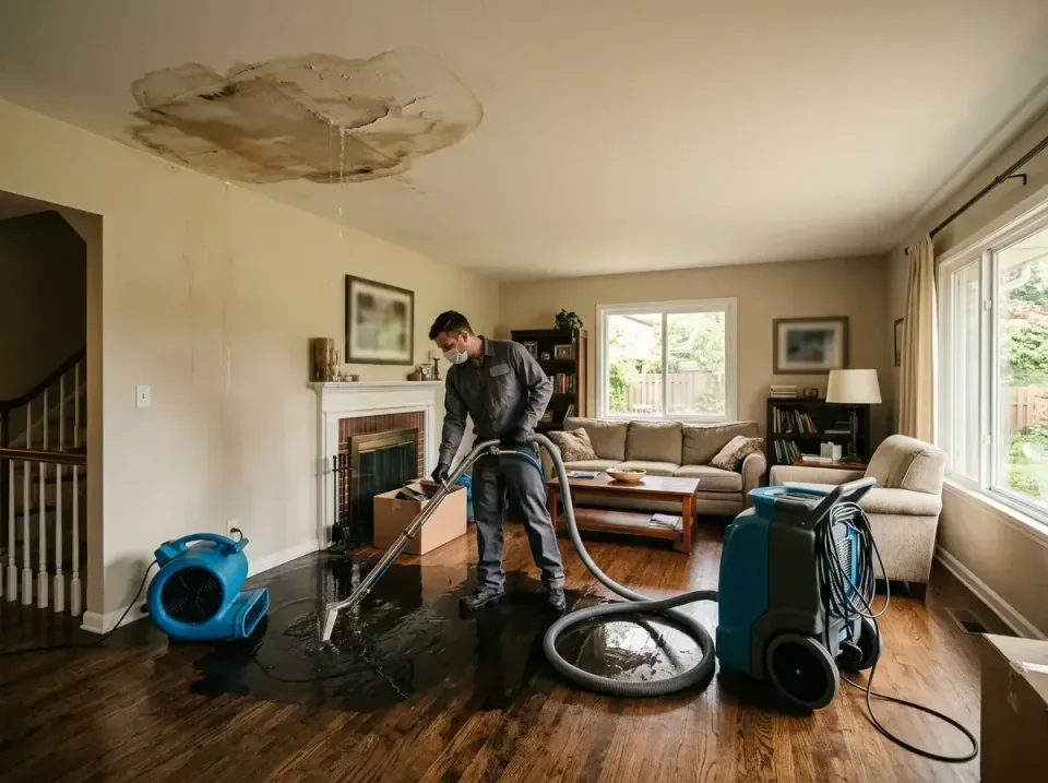 attic-pipe-burst-ceiling-drip-008 — frequently asked questions, Water Damage Restoration & Carpet Care in Valley, NE
